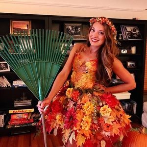 Handmade autumn fall Halloween costume